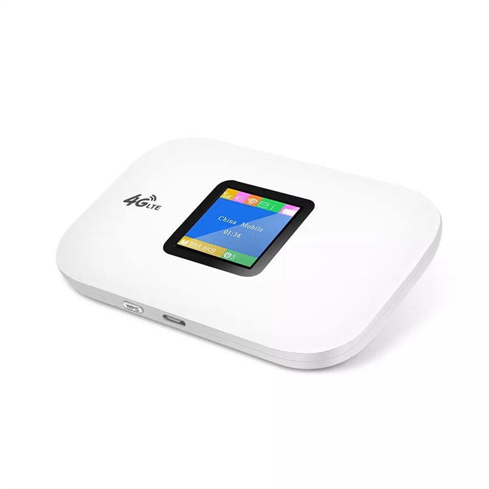 LCD ekran 4G LTE Hotspot Cellular Router